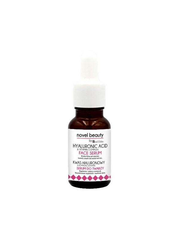 Novel Beauty Face Serum Hyaluronzuur en vitaminecomplex 15 ml