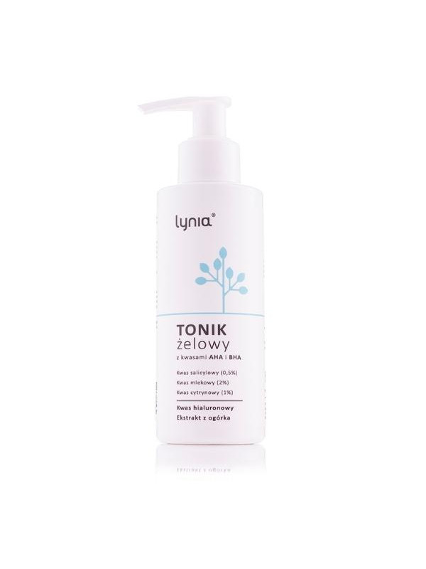 Lynia Gel tonic met AHA en BHA zuren 150 m