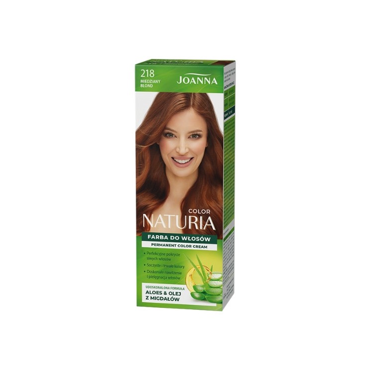 Joanna Naturia Color Hair dye /218/ Copper blond