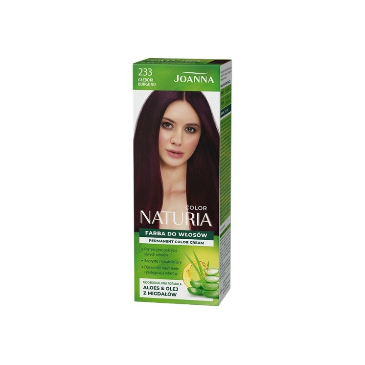 Joanna Naturia Color Hair dye /233/ Deep burgundy