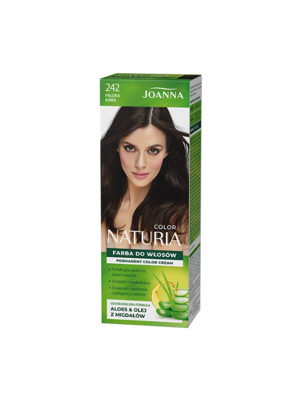 Joanna Naturia Color Haarverf /242/ Gebrande koffie