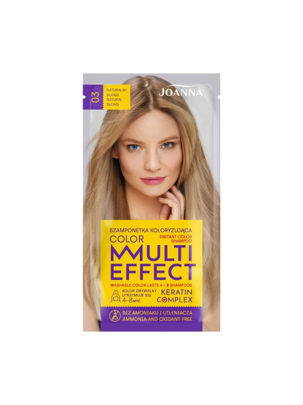 Joanna Multi Effect Color Coloring haarshampoo /03/ Natuurlijk blond