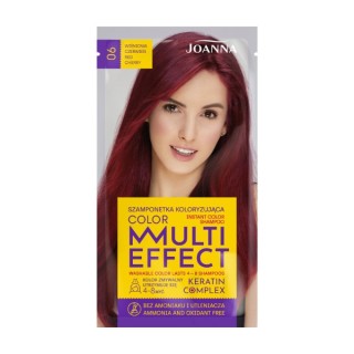 Joanna Multi Effect Color Coloring haarshampoo /06/ Kersenrood