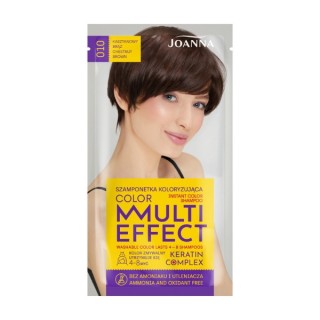 Joanna Multi Effect Color Coloring haarshampoo /010/ Kastanjebruin