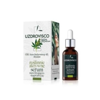 Uzdrovisco CBD Plant actief hydraterend en herstellend Serum 30 ml