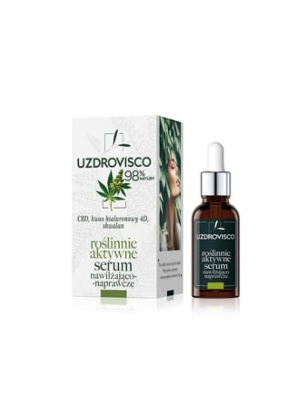 Uzdrovisco CBD Plant actief hydraterend en herstellend Serum 30 ml