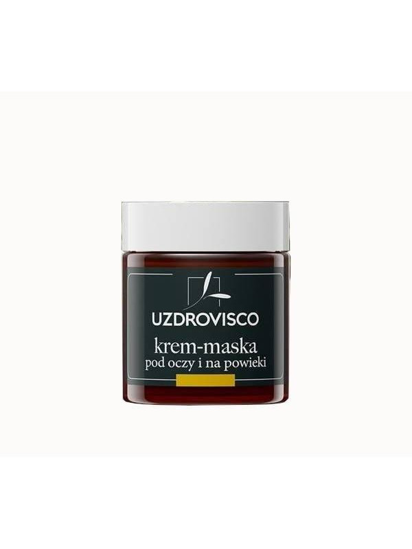 Uzdrovisco Regenererend oog- en ooglidcrème-masker Ogentroost-infusie 25 ml