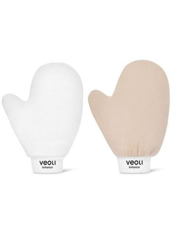 Veoli Botanica I Glove Peel Een set handschoenen voor het aanbrengen van zelfbruiner