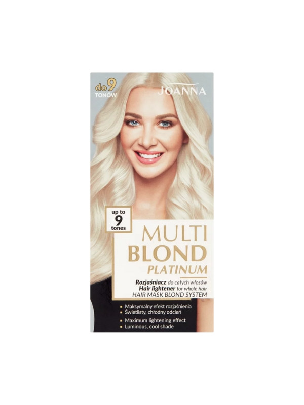 Joanna Multi Blond Platinum Brightener for whole hair up to 9 tones