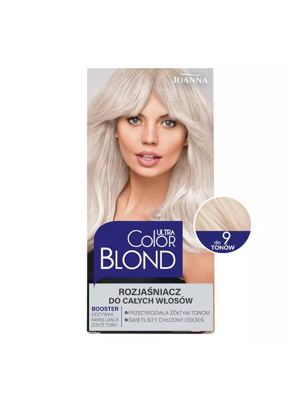 Joanna Ultra Color Blond Brightener voor het hele haar tot 9 tinten