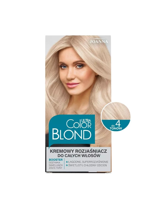 Joanna Ultra Color Blond romige Brightener voor het hele haar tot 4 tinten