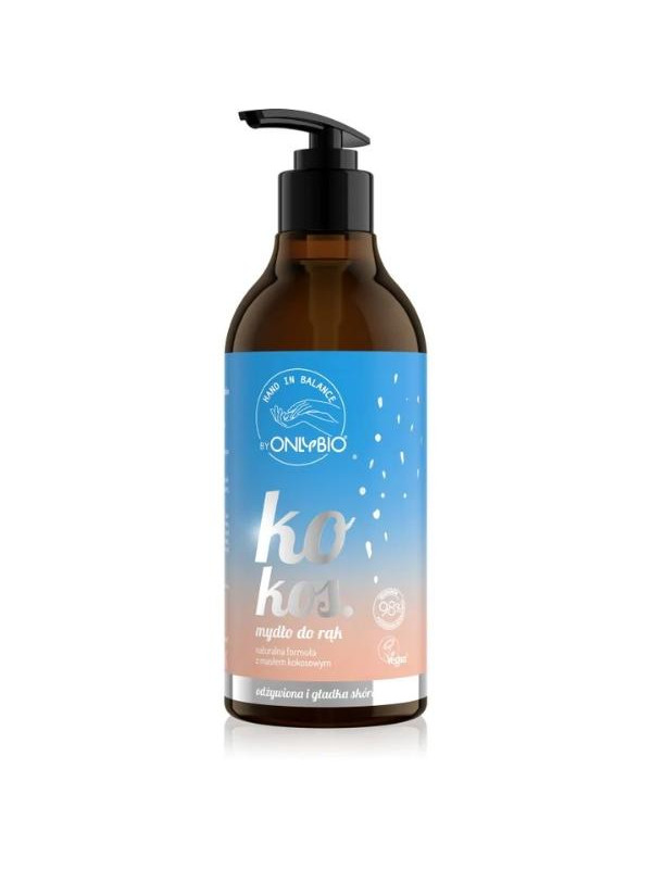 ONLYBIO Hand in Balance Handzeep Kokosnoot 500 ml