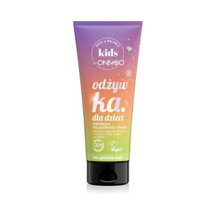 ONLYBIO Hair in Balance Kids Leave-in conditioner voor makkelijk doorkambaar 200 ml