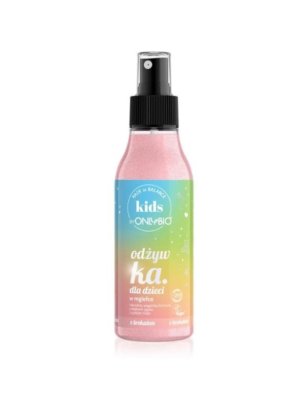 ONLYBIO Hair in Balance Kids Conditioner voor kinderen in een mist met glitters 150 ml