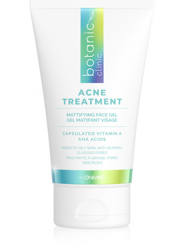 ONLYBIO Botanic Clinic Acne Treatment Matting gel voor de huid met imperfecties 150 ml