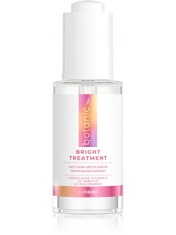 ONLYBIO Botanic Clinic Bright Treatment Gezichtsserum voor huid met verkleuringen 30 ml