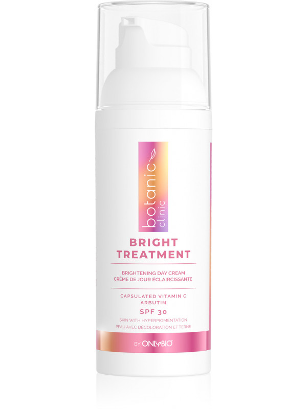 ONLYBIO Botanic Clinic Bright Treatment verhelderende gezichtscrème SPF30 voor grijze huid met verkleuringen voor de dag 50 ml