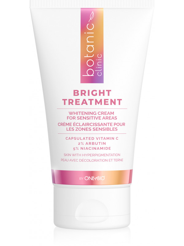 ONLYBIO Botanic Clinic Bright Treatment whitening Cream for sensitive areas 150 ml