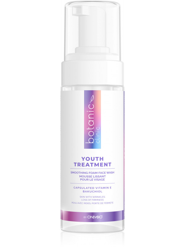 ONLYBIO Botanic Clinic Young Treatment gladmakend gezichtswasschuim voor de rijpere huid 150 ml