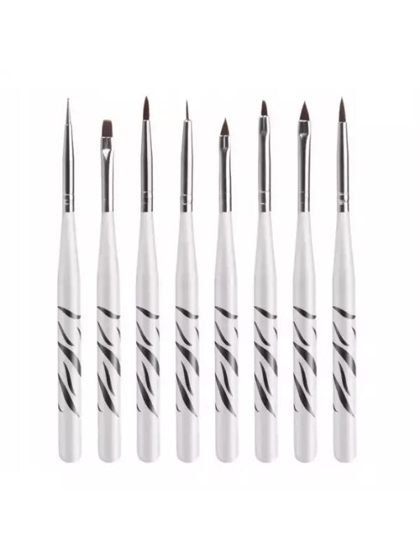 Vanity Zebra Gel Brush Set 8 pcs