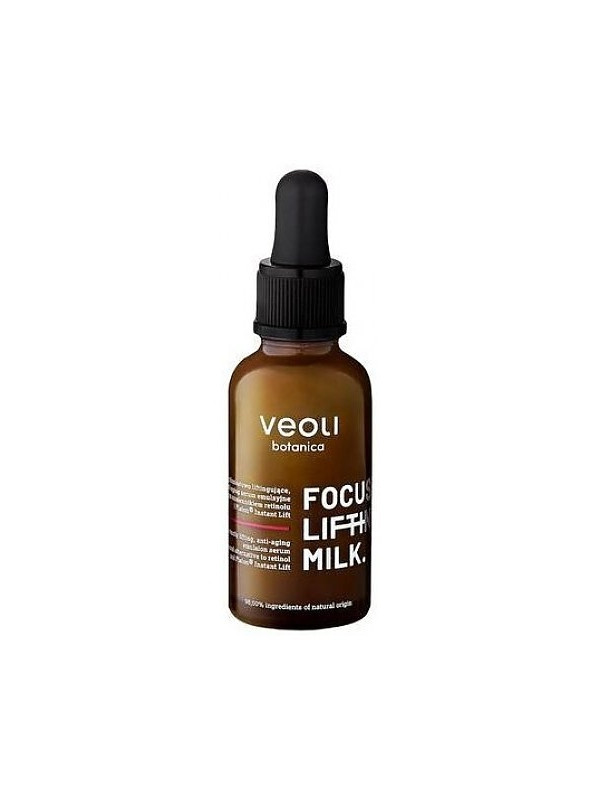 Veoli Botanica Focus Lifting Milk lifting emulsion face Serum with Bakuchiol 30 ml