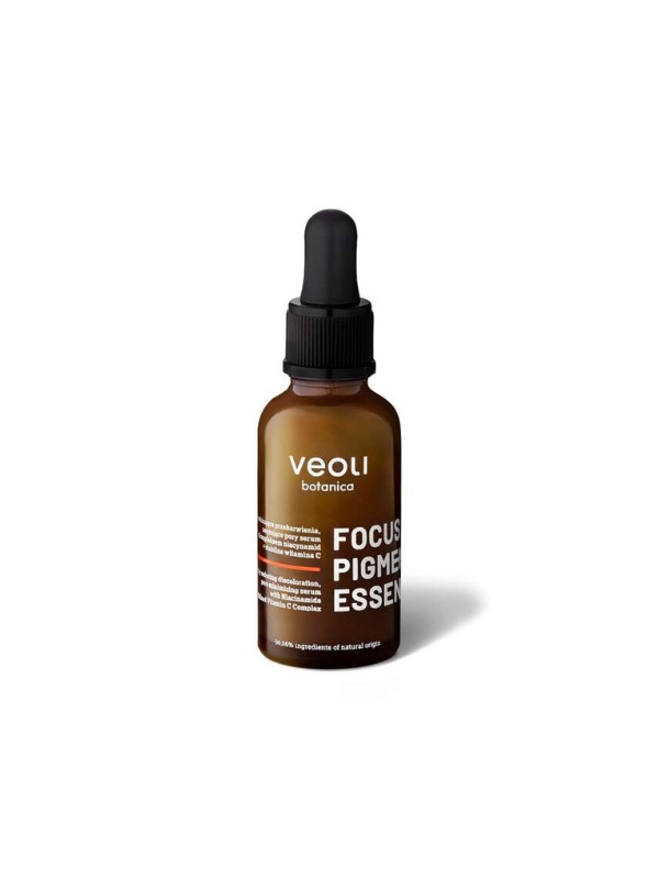 Veoli Botanica Focus Pigmentation Essence vermindert intensief verkleuringen en vernauwt poriën Serum Niacinamide & Vitamine C 3