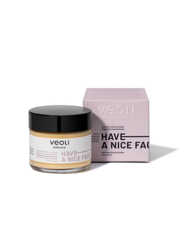 Veoli Botanica Have a Nice Face Cream Diep hydraterende gezichtscrème voor de dag 50 ml