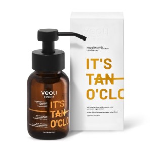 Veoli Botanica It's Tan O'clock Self Tanning Foam with Coconut Water and Brown Algae Extract 240 ml