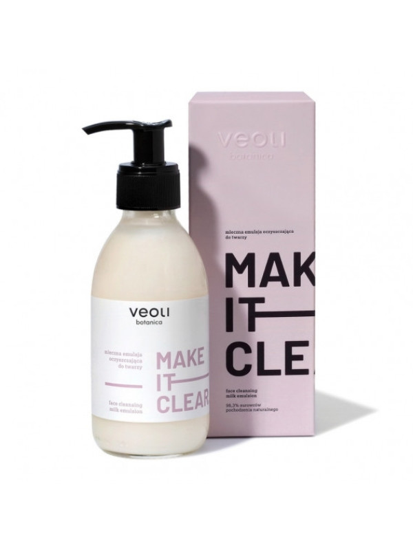 Veoli Botanica Make It Clear melkachtig reinigende gezichtsemulsie 200 ml