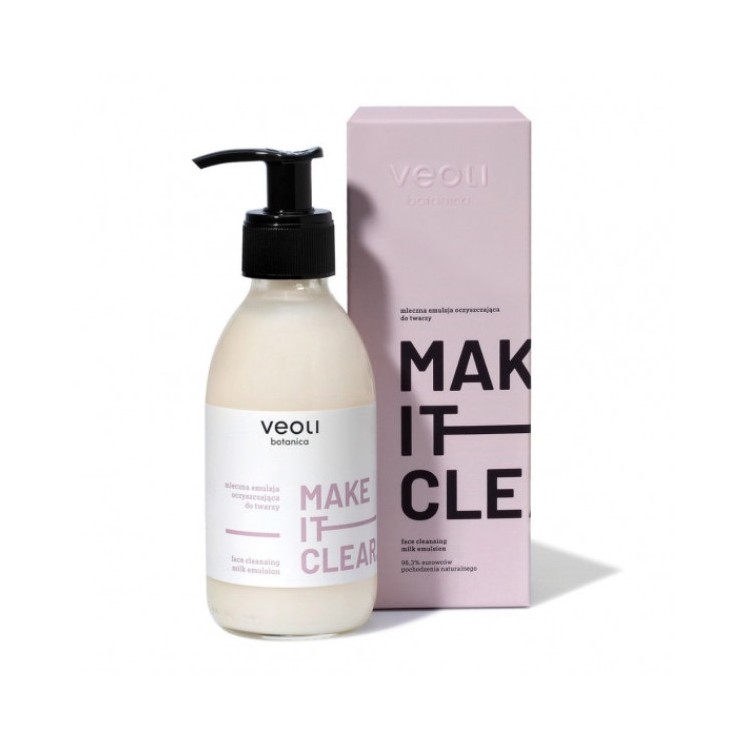 Veoli Botanica Make It Clear melkachtig reinigende gezichtsemulsie 200 ml