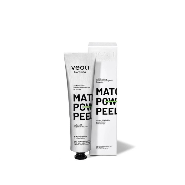 Veoli Botanica Matcha Power Peel Multi-acid Face Enzyme Peeling 75 ml