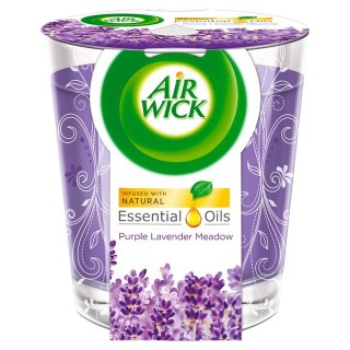 Airwick Purple Lavender Meadow Scented Candle 105g