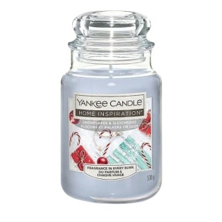 Yankee Candle Geurkaars Snowflakes & Sleighrides 538 gr