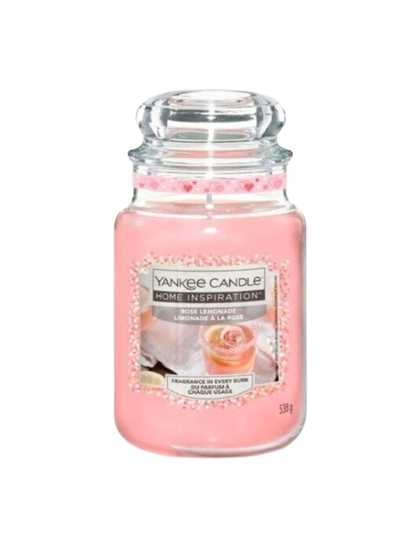 Yankee Candle Rose Lemonade geurkaars 538 gr