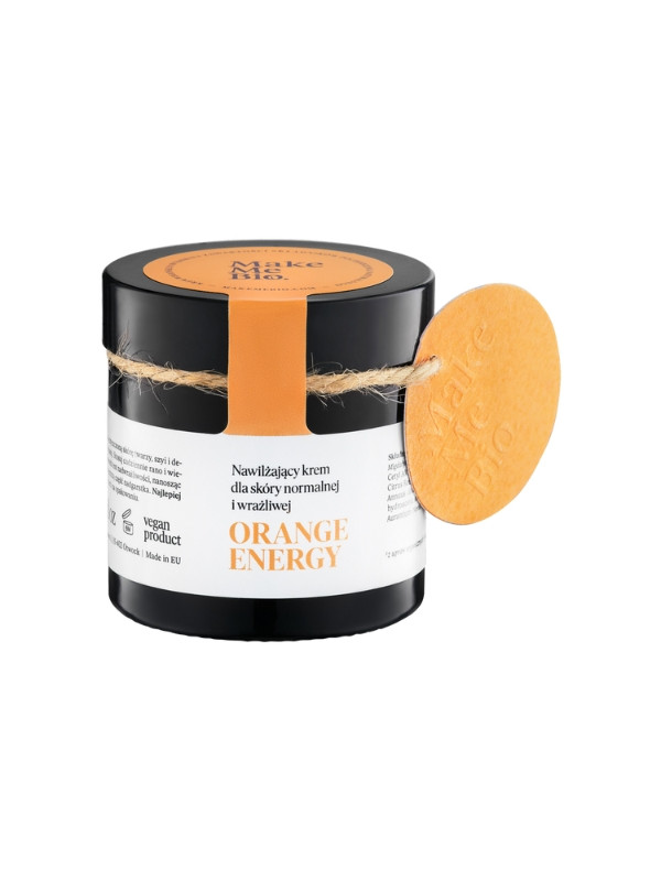 Make Me Bio Orange Energy hydraterende crème voor de normale en gevoelige huid 60 ml