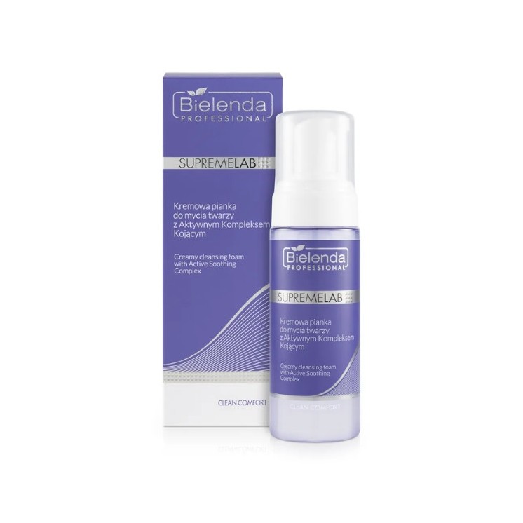 Bielenda Professional Creamy Face Washing Foam with Active Soothing Complex 150 ml