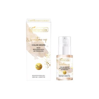 Bielenda Boost Me Up Color Drops Brightening base for foundation 3in1 Foundation booster, BB cream, concealer 15 ml