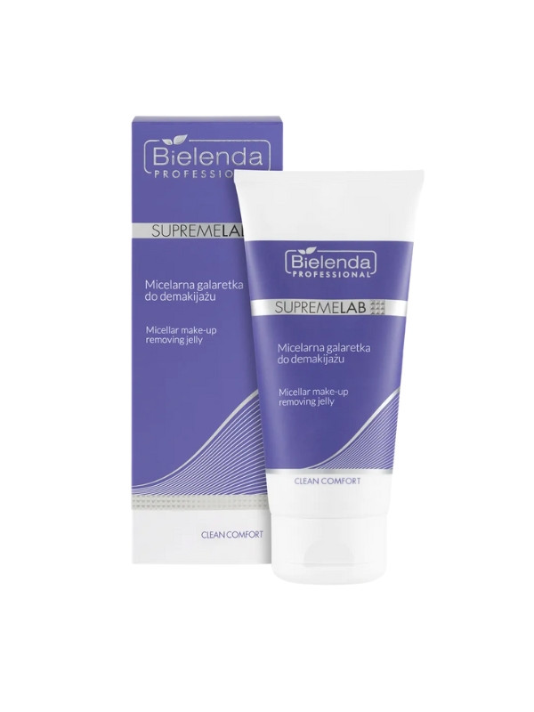 Bielenda Professional SUPREMELAB Clean Comfort Micellar Jelly voor het verwijderen van make-up 150 g