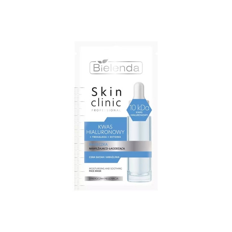 Bielenda Skin Clinic Professional Hyaluronzuur Hydraterend en verzachtend masker 8 g