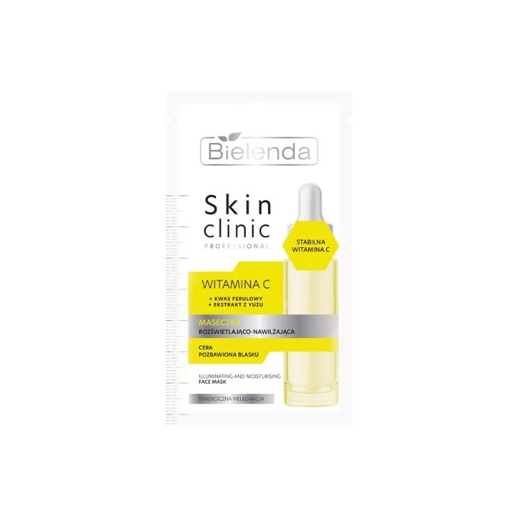 Bielenda Skin Clinic Professional Vitamine C Verhelderend en hydraterend masker 8 g