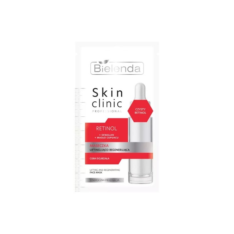 Bielenda Skin Clinic Professional Retinol Lifting and regenerating mask 8 g