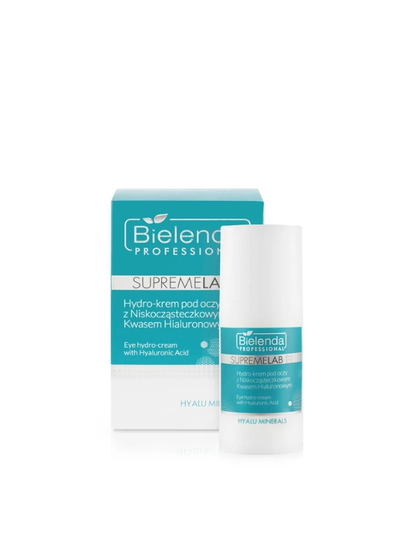 Bielenda Professional SUPREMELAB Hyalu Minerals Hydro -oogcrème met hyaluronzuur 15 ml