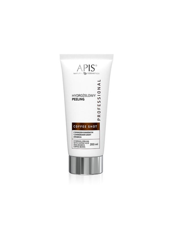 Apis Coffee Shot Hydro gel Peeling with coffee acid and Arabica coffee beans 200 ml