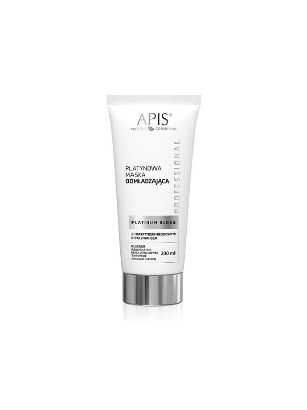 Apis Platinum Gloss Platinum verjongend masker met kopertripeptide en niacinamide 200 ml