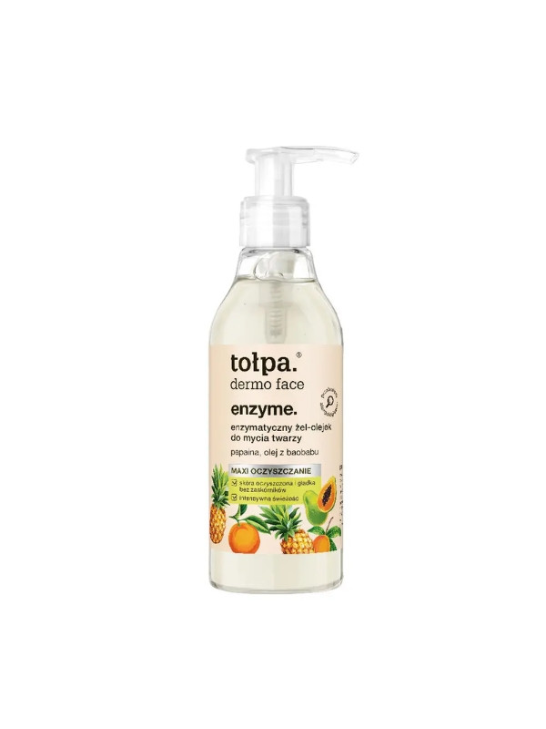 Tołpa Dermo Face Enzyme. enzymatic face wash gel-oil 195 ml