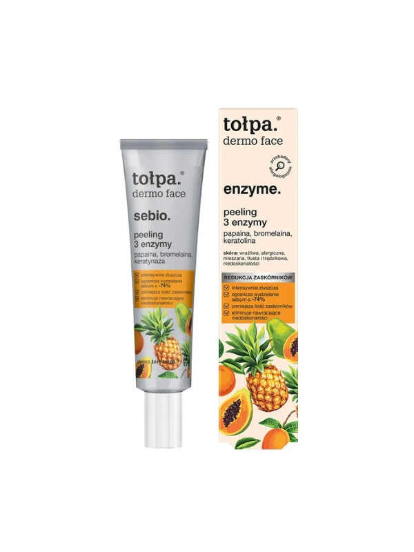 Tołpa Dermo Face Enzyme. Peeling 3 enzymen 40 ml