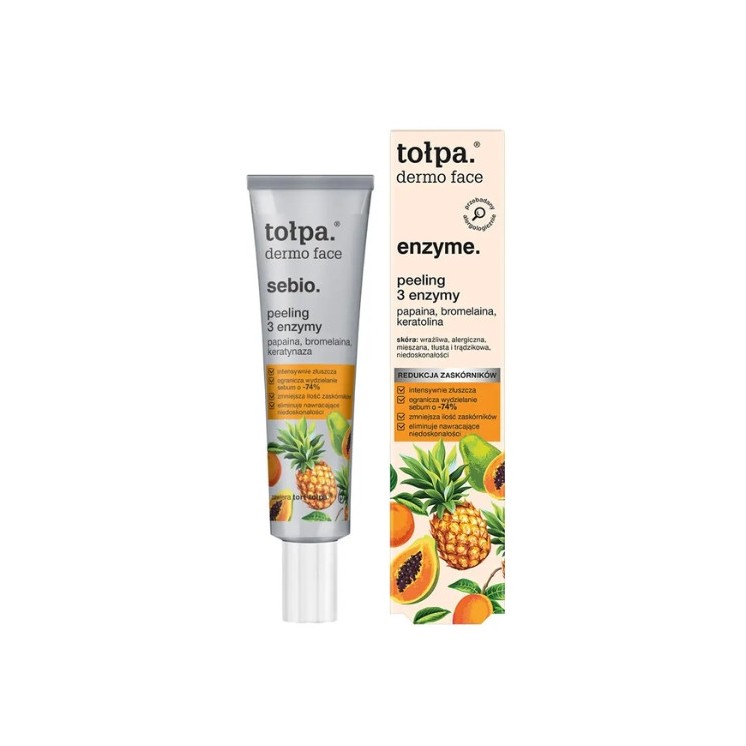 Tołpa Dermo Face Enzyme. Peeling 3 enzymen 40 ml