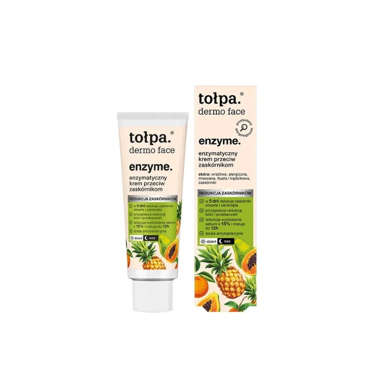 Tołpa Dermo Face Enzyme. enzym Crème tegen mee-eters 40 ml