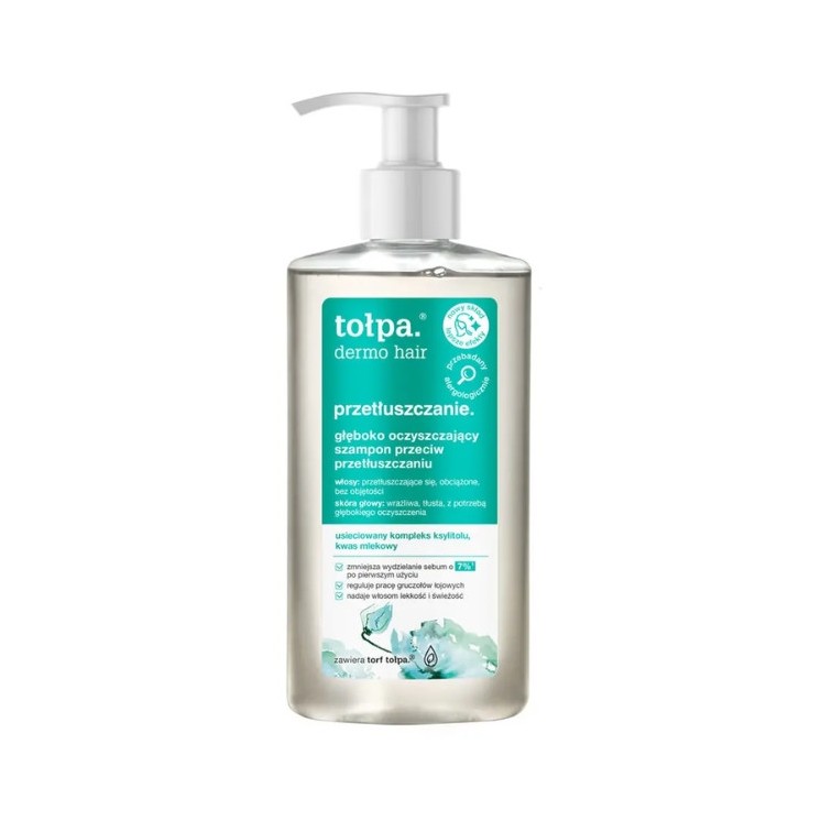 Tołpa Dermo Haar vettig. Diepreinigende anti-vettige shampoo 250 ml