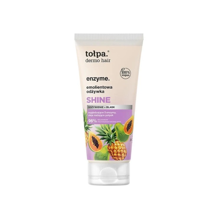 Tołpa Dermo Hair Enzyme. emollient SHINE Conditioner 200 ml